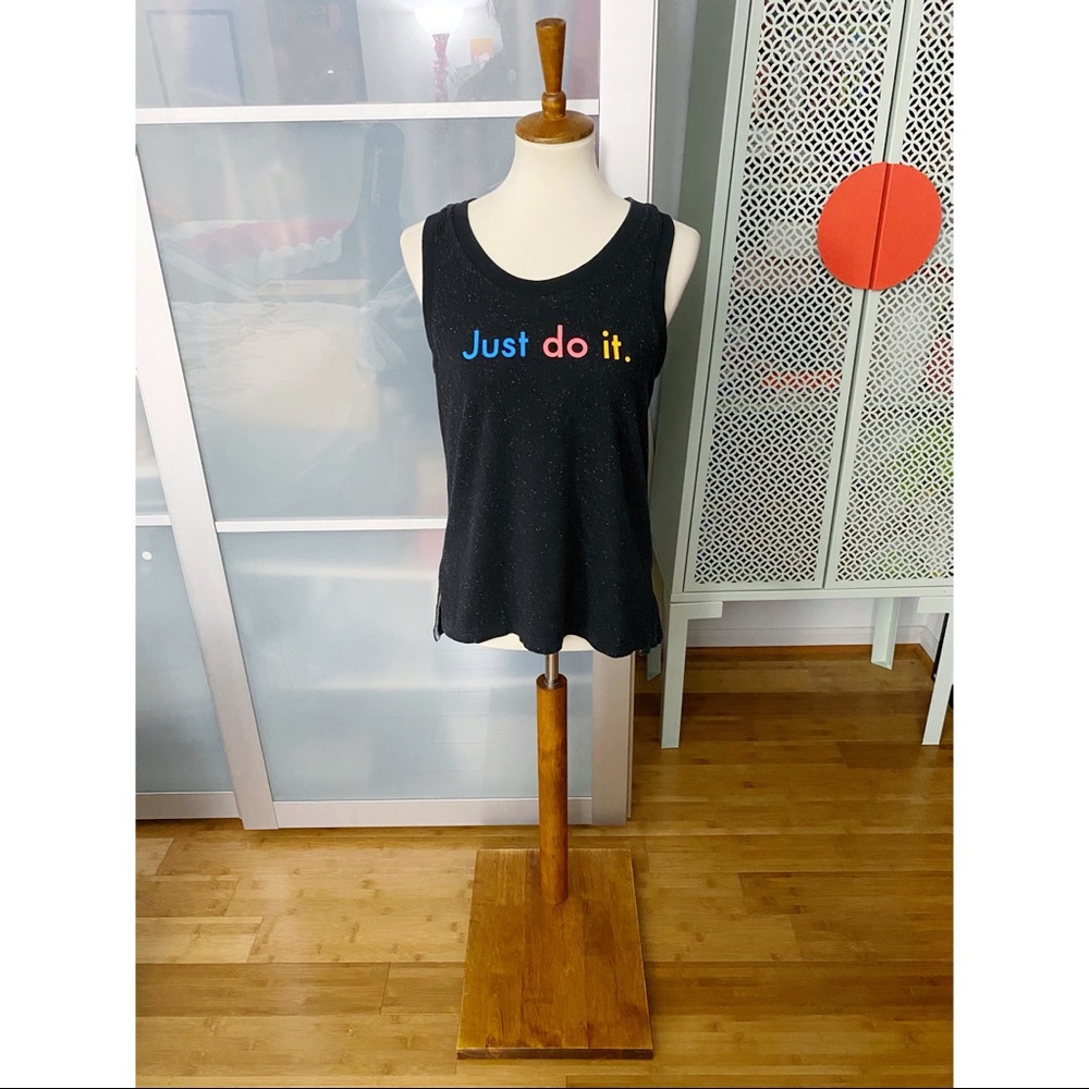 Nike Sportswear Just Do It Neon Speckle Tank Top